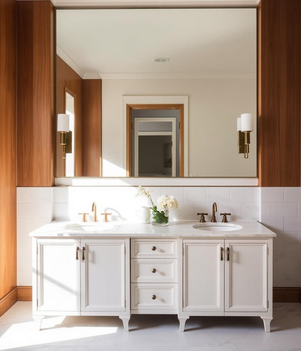 Custom bath vanity design